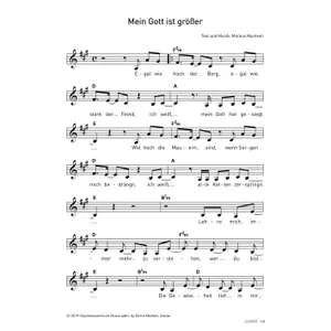 Produktbild des Artikels Mein Gott ist größer (Noten - Download)