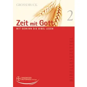 Produktbild des Artikels Zeit mit Gott 2. Quartal 2026 - Großdruck (Zeitschrift - Geheftet)