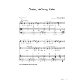 Produktbild des Artikels Glaube, Hoffnung, Liebe (Noten - Download)