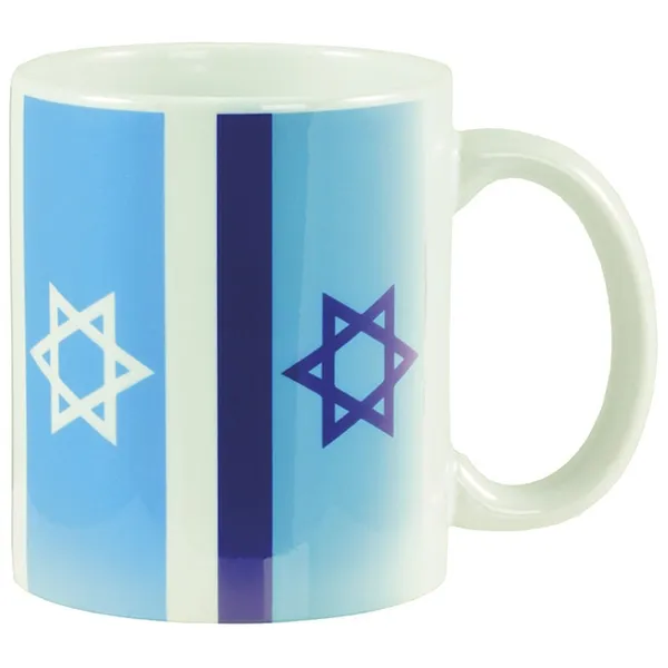 Produktbild des Artikels Tasse "Israel Fahnen" ()