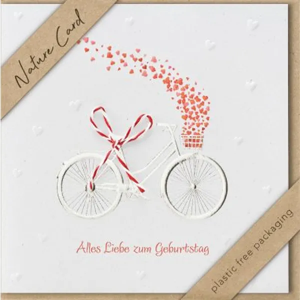 Produktbild des Artikels Faltkarte "Alles Liebe zum Geburtstag" (Schreibwaren)
