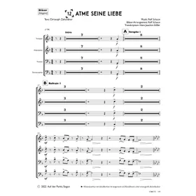Produktbild des Artikels Atme seine Liebe (Bläser) (Noten - Download)