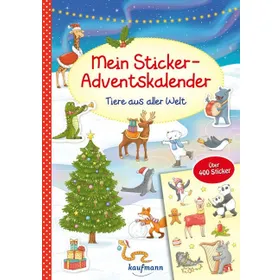 Produktbild des Artikels Mein Sticker-Adventskalender (Buch - Geheftet)