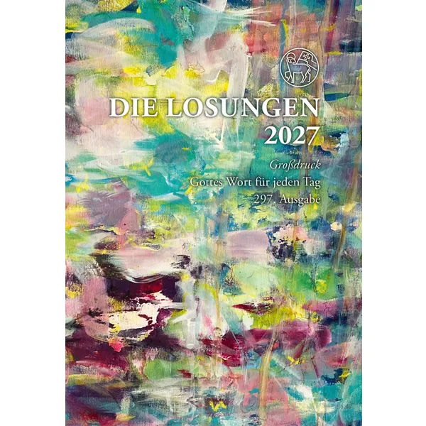 Produktbild des Artikels Losungen 2027 bunt, Geschenkausgabe - Großdruck (Kalender - Taschenbuch)