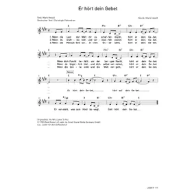 Produktbild des Artikels Gott hört dein Gebet (Noten - Download)