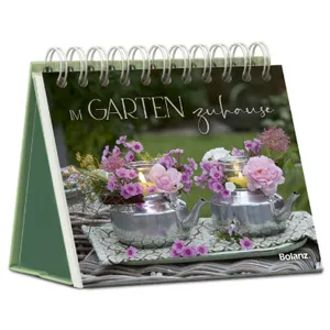 Produktbild des Artikels Im Garten zuhause - Aufstellbuch (Buch - Spiralbindung)