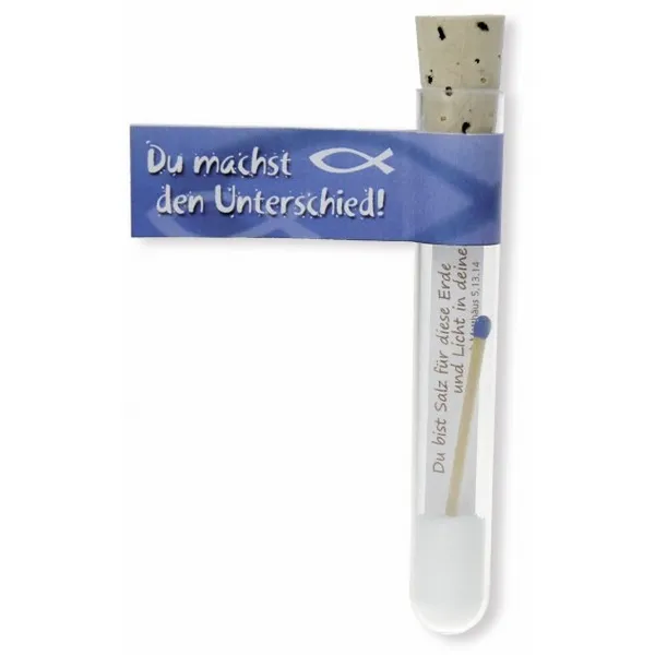 Produktbild des Artikels Röhrchen "Du bist das Salz für diese Erde..." ()