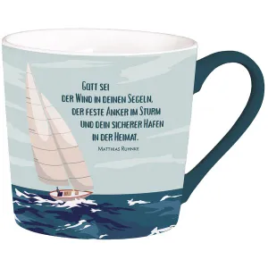 Produktbild des Artikels Tasse "Gott sei der Wind in deinen Segeln..." ()