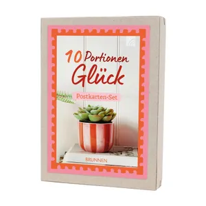 Produktbild des Artikels Postkarten-Set: 10 Portionen Glück (Schreibwaren)
