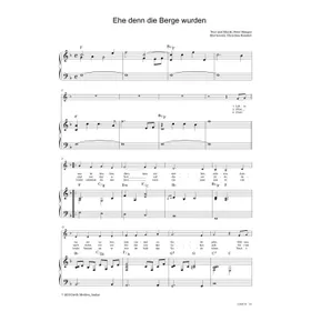 Produktbild des Artikels Ehe denn die Berge wurden (Noten - Download)
