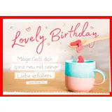 Stimmungsbild zu Doppelkartenset - Geburtstag 6 Stk.