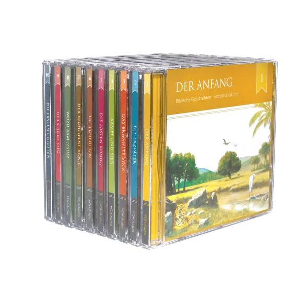 Produktbild des Artikels Biblische Geschichten - Paket (Audio-CD) (Hörbuch/Hörspiel - CD)