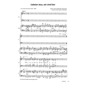 Produktbild des Artikels Liebster Jesu, wir sind hier (Noten - Download)