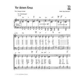 Produktbild des Artikels Vor deinem Kreuz (Noten - Download)