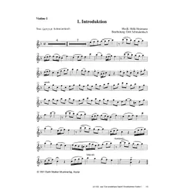 Produktbild des Artikels Die sonderbare Nacht (Violine 1) (Noten - Download)