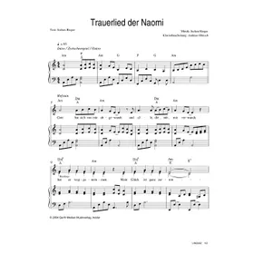 Produktbild des Artikels Trauerlied der Naomi (Noten - Download)