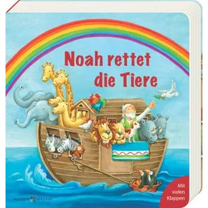 Produktbild des Artikels Noah rettet die Tiere (Buch - Pappbilderbuch)