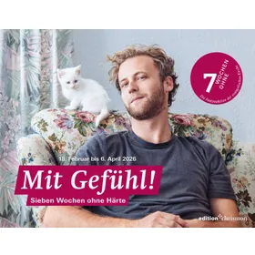 Produktbild des Artikels Mit Gefühl! 2026 - Fastenkalender - Wandkalender (Kalender - Spiralbindung)