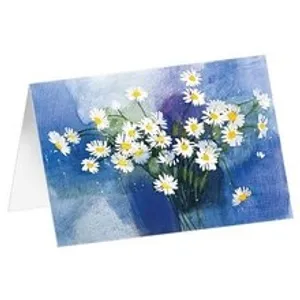 Produktbild des Artikels Kunstkarten "Margeriten" 5 Stk. (Schreibwaren)