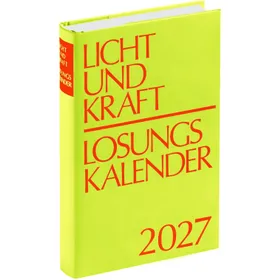 Produktbild des Artikels Licht und Kraft, Buchausgabe 2027 (Kalender - Hardcover)