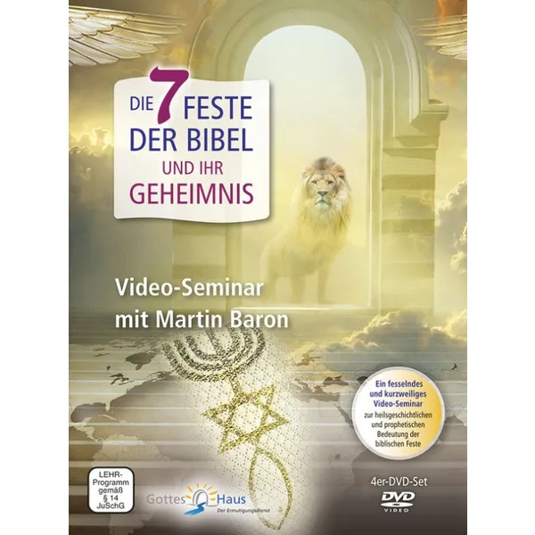 Produktbild des Artikels Die 7 Feste der Bibel und ihr Geheimnis - DVD Set (Video - DVD)