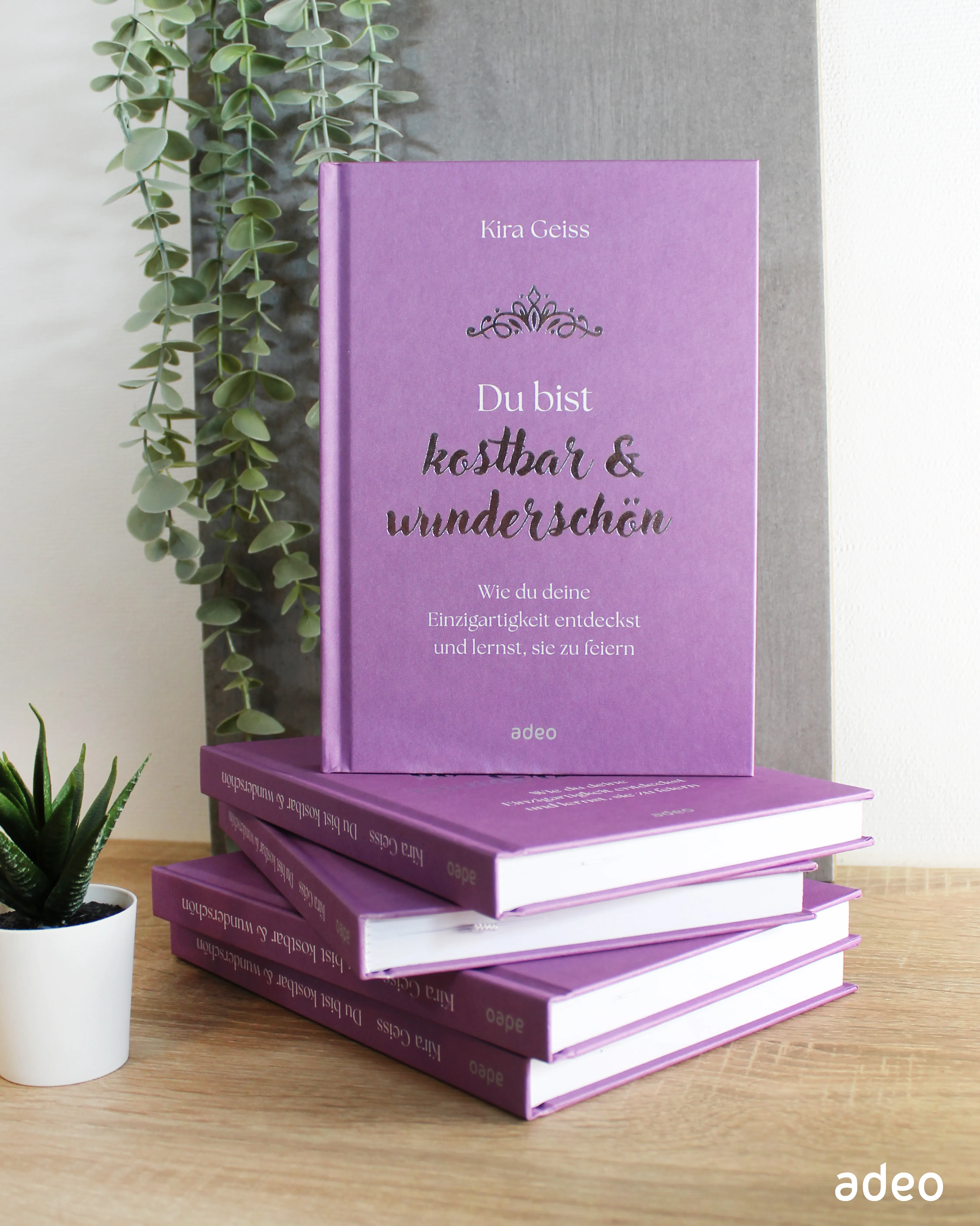 Buchcover Du bist kostbar & wunderschön