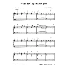 Produktbild des Artikels Wenn der Tag zu Ende geht (Noten - Download)