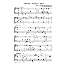 Produktbild des Artikels Tut mir auf die schöne Pforte (Noten - Download)