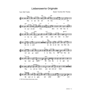 Produktbild des Artikels Liebenswerte Originale (Noten - Download)