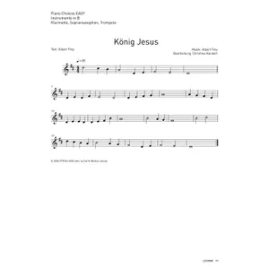 Produktbild des Artikels König Jesus (Noten - Download)