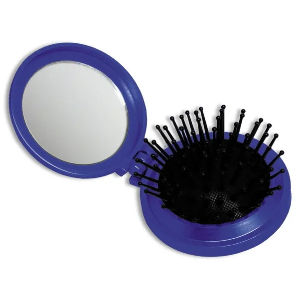 Produktbild des Artikels Haarbürste mit Spiegel - blau ()