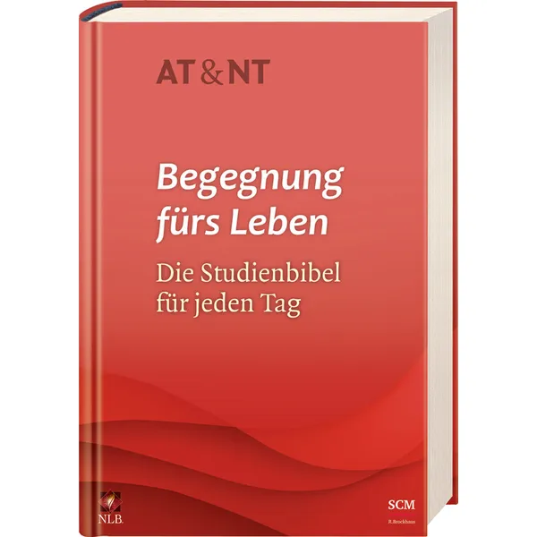 Produktbild des Artikels Begegnung fürs Leben, Motiv "Wellen" (Bibel - Hardcover)