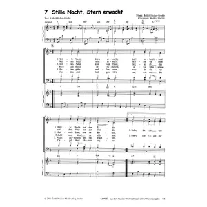 Produktbild des Artikels Stille Nacht, Stern erwacht (Noten - Download)