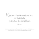 Stimmungsbild zu Unendlich geliebt - Textkarten