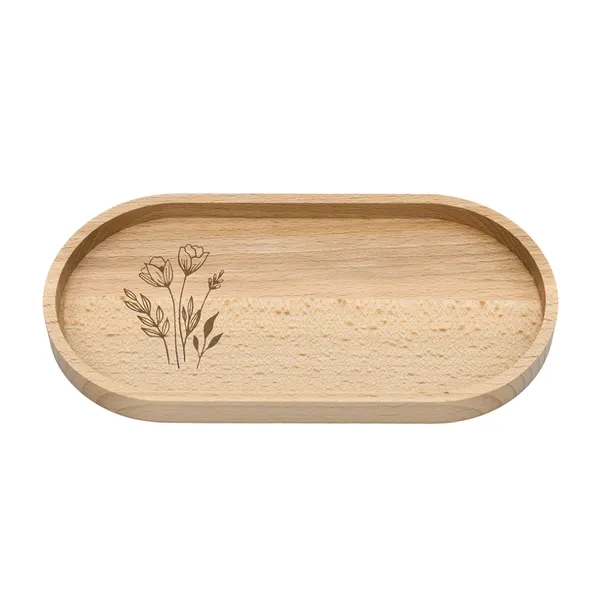 Produktbild des Artikels Holztablett "Blumen und Gräser" ()