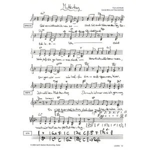 Produktbild des Artikels Muttertag (Noten - Download)