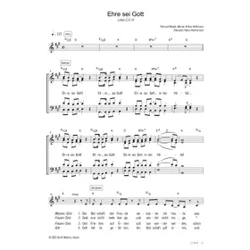 Produktbild des Artikels Ehre sei Gott (Noten - Download)