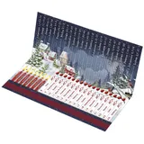 Stimmungsbild zu Streichholz-Adventskalender "Gesegneten Advent"