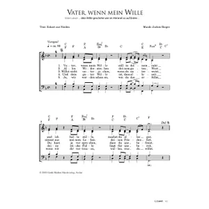 Produktbild des Artikels Vater, wenn mein Wille (Noten - Download)