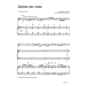 Produktbild des Artikels Zeichen der Liebe (Noten - Download)