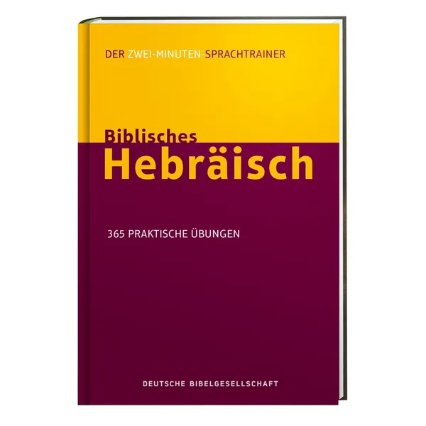 Produktbild des Artikels Biblisches Hebräisch (Buch - Hardcover)