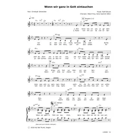 Produktbild des Artikels Wenn wir ganz in Gott eintauchen (Noten - Download)