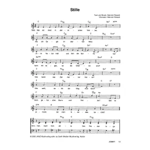 Produktbild des Artikels Stille (Noten - Download)