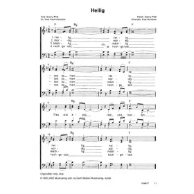 Produktbild des Artikels Heilig (Noten - Download)