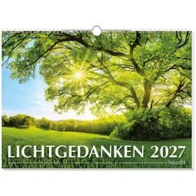 Produktbild des Artikels Lichtgedanken 2027 - Wandkalender (Kalender - Spiralbindung)