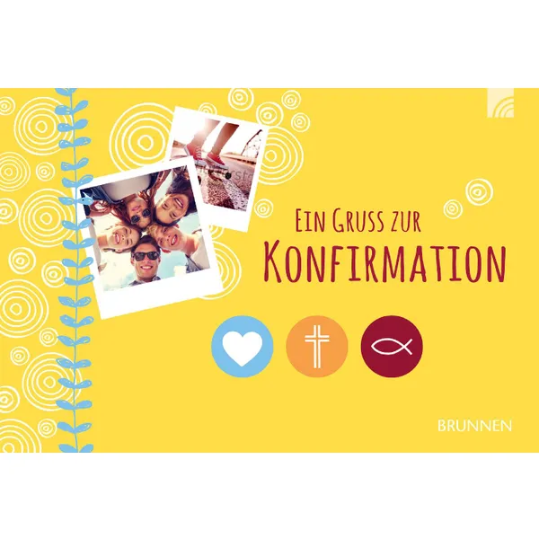 Produktbild des Artikels Ein Gruß zur Konfirmation - Gutscheinbuch (Buch - Gebunden)