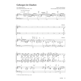 Produktbild des Artikels Geborgen im Glauben (Noten - Download)