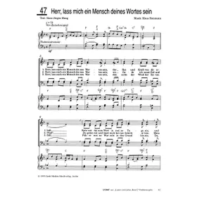 Produktbild des Artikels Herr, lass mich ein Mensch deines Wortes sein (Noten - Download)