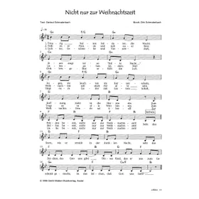 Produktbild des Artikels Nicht nur zur Weihnachtszeit (Noten - Download)