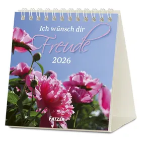 Produktbild des Artikels Ich wünsch dir Freude 2026 - Tischkalender (Kalender - Spiralbindung)